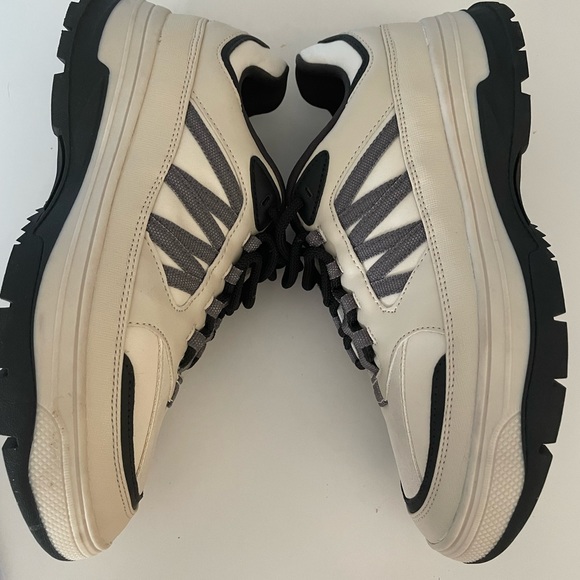 ZARA multi piece thick soled sneaker vegan leather - Picture 8 of 10